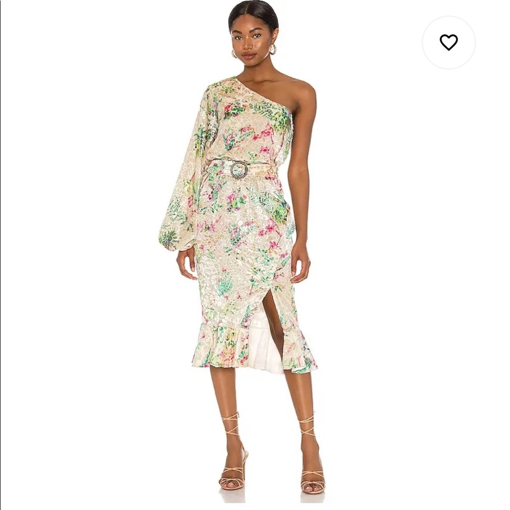 Revolve Zaina Midi dress in multicolor